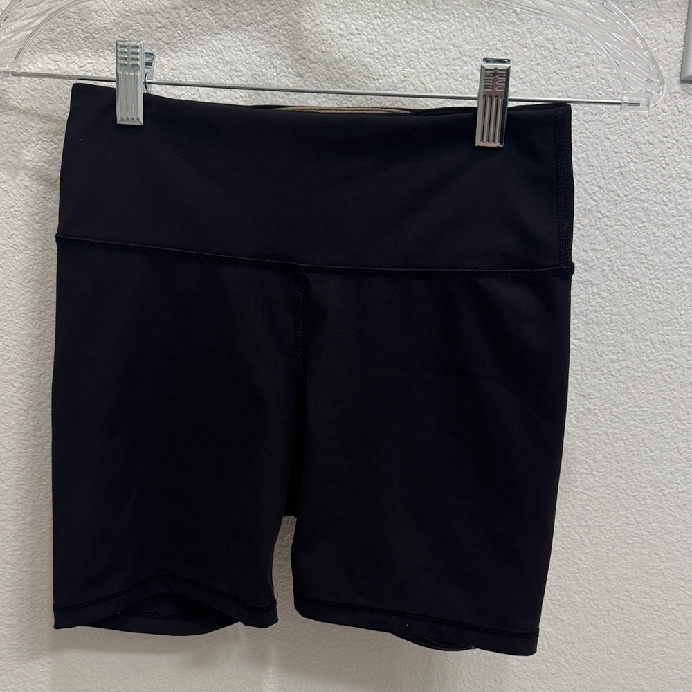 Old Navy PowerSoft Black Biker Shorts